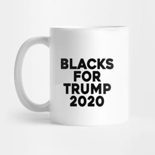 Blacks For Trump 2020 Mug